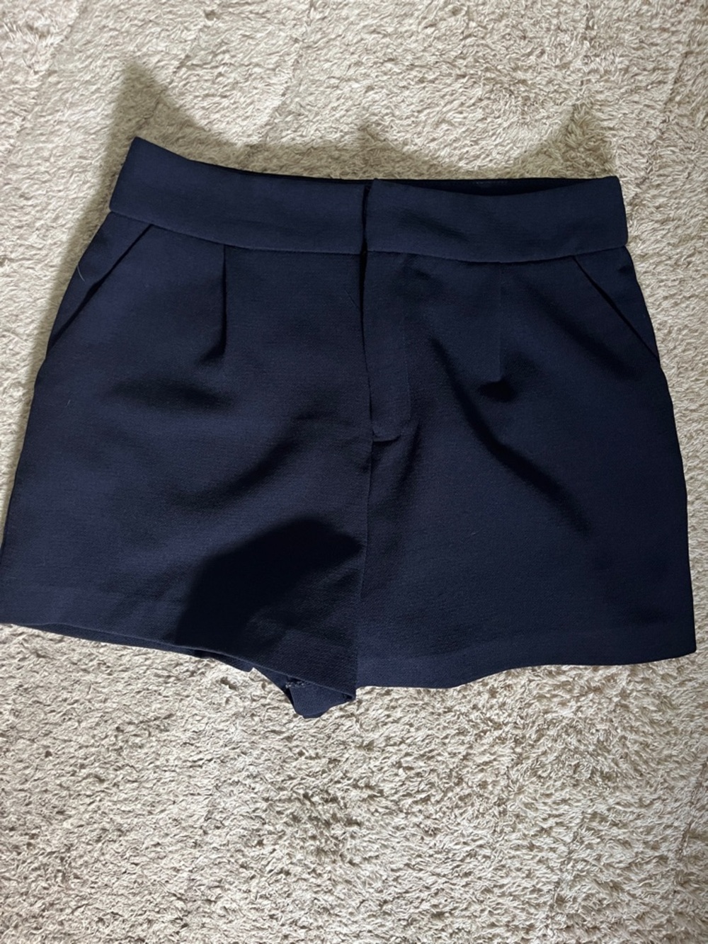 Forever 21 Navy High-Waist Skort